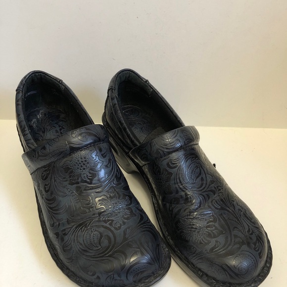 boc Black Comfort Mules Slip-On Clogs size 10M - Picture 1 of 14